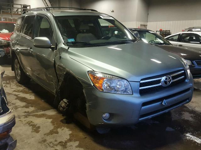 JTMBD31V076049084 - 2007 TOYOTA RAV4 LIMIT GREEN photo 1