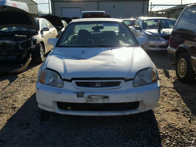 1HGEJ8246WL129788 - 1998 HONDA CIVIC EX WHITE photo 9