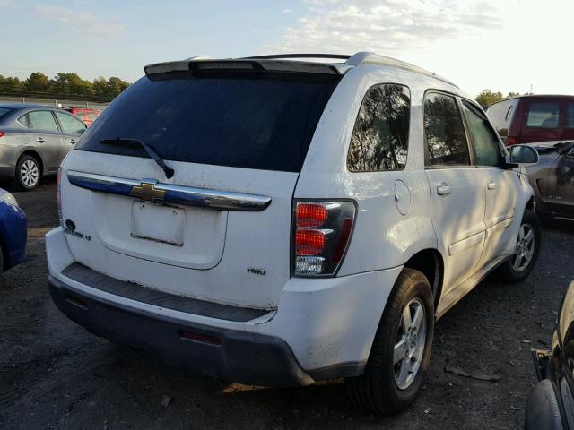 2CNDL73F166014082 - 2006 CHEVROLET EQUINOX LT WHITE photo 4