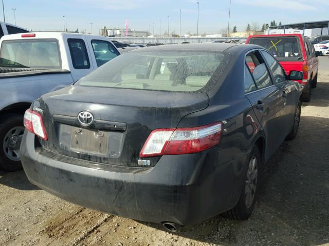 4T1BB46K37U008045 - 2007 TOYOTA CAMRY NEW BLACK photo 4