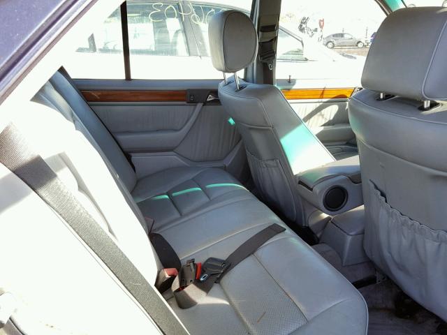 WDBEA32E3SC168440 - 1995 MERCEDES-BENZ E 320 BASE BLUE photo 6