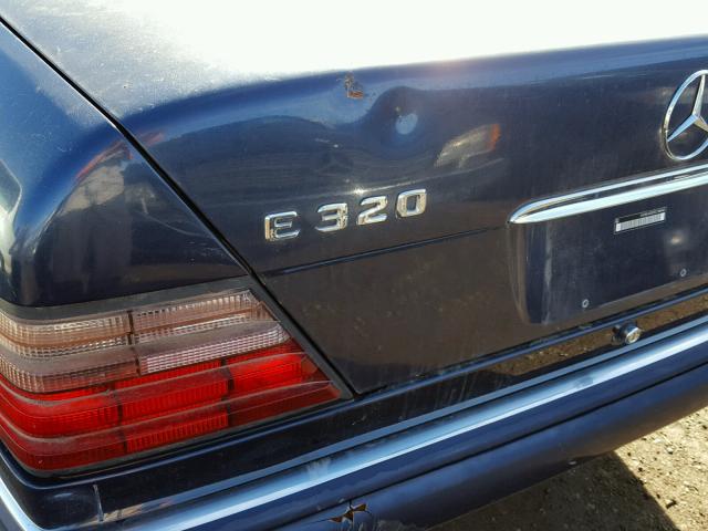 WDBEA32E3SC168440 - 1995 MERCEDES-BENZ E 320 BASE BLUE photo 9