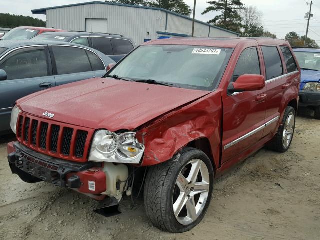 1J8HR78346C265620 - 2006 JEEP GRAND CHER RED photo 2