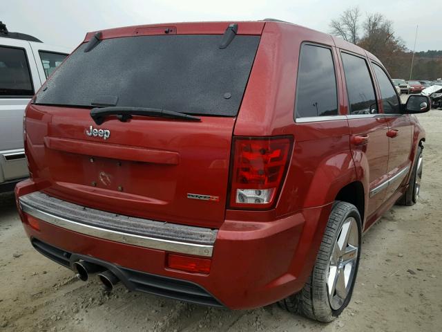 1J8HR78346C265620 - 2006 JEEP GRAND CHER RED photo 4