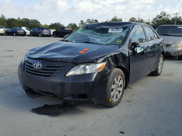 4T1BE46K09U383840 - 2009 TOYOTA CAMRY BASE BLACK photo 2