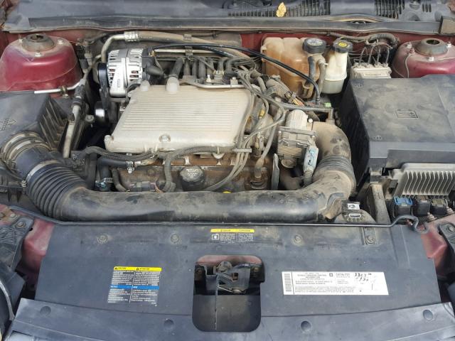 1G1ZT54815F116039 - 2005 CHEVROLET MALIBU LS Bordo foto 7