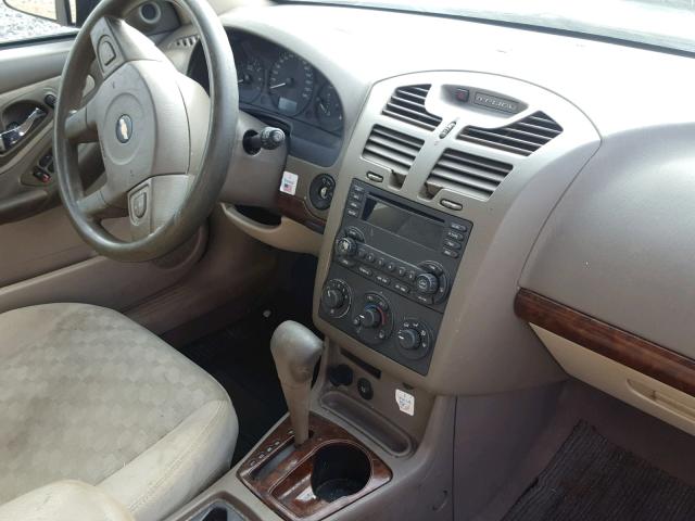 1G1ZT54815F116039 - 2005 CHEVROLET MALIBU LS Bordo foto 9