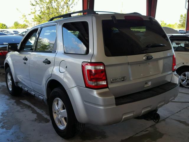 1FMCU0D79CKB87901 - 2012 FORD ESCAPE XLT GRAY photo 3