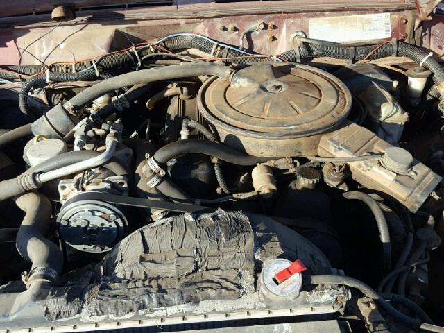 1JCUX7734FT161348 - 1985 JEEP CHEROKEE C RED photo 7
