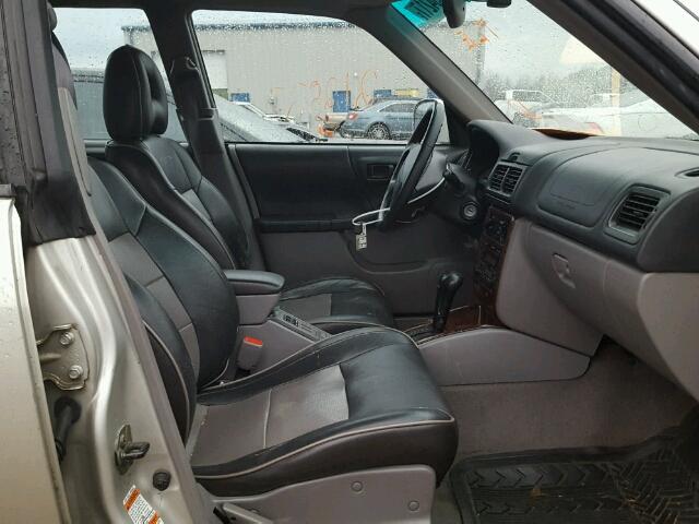 JF1SF65621H739659 - 2001 SUBARU FORESTER S SILVER photo 5