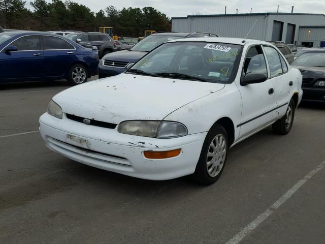 1Y1SK5264SZ080172 - 1995 GEO PRIZM BASE WHITE photo 2