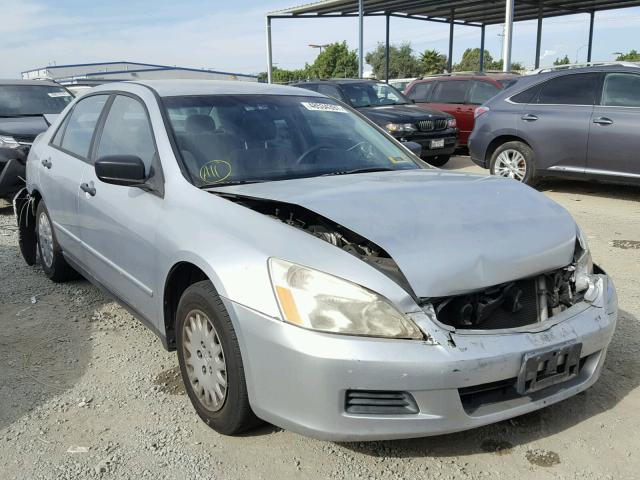 JHMCM56157C009718 - 2007 HONDA ACCORD VAL SILVER photo 1