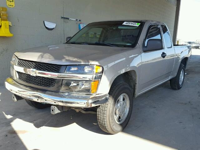 1GCCS198058212105 - 2005 CHEVROLET COLORADO TAN photo 2