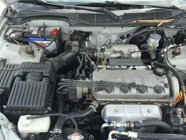 1HGEJ8245YL060224 - 2000 HONDA CIVIC EX 银色 照片 7