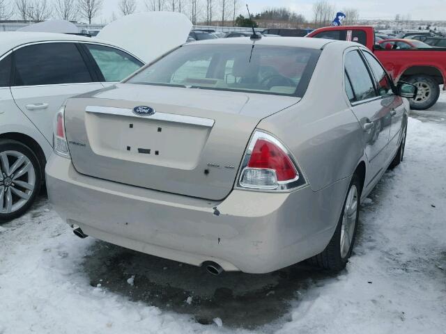 3FAHP08149R141152 - 2009 FORD FUSION SEL TAN photo 4