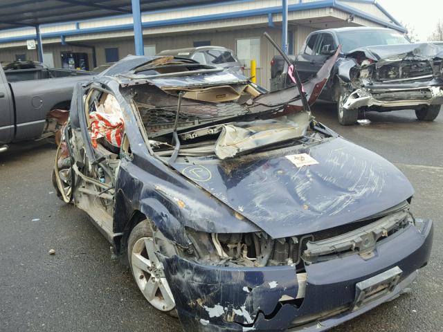 1HGFA16866L087261 - 2006 HONDA CIVIC EX BLUE photo 1