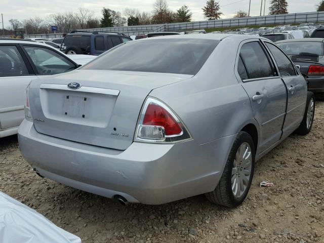 3FAHP08106R150684 - 2006 FORD FUSION SEL SILVER photo 4