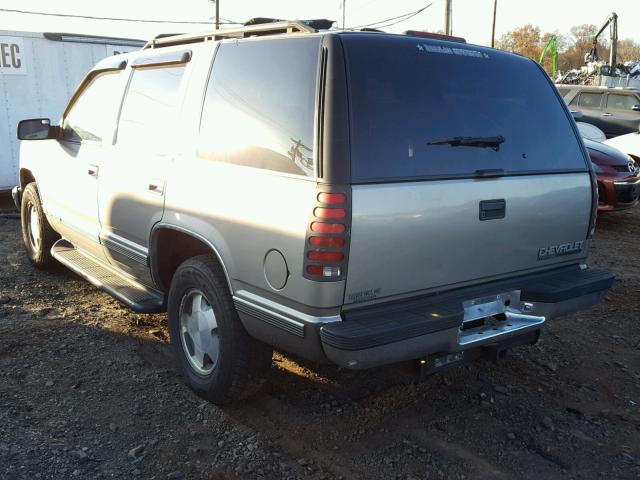 1GNEK13R4XJ568893 - 1999 CHEVROLET TAHOE K150 BEIGE photo 3