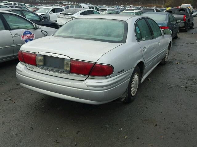 1G4HP54K924192016 - 2002 BUICK LESABRE CU GRAY photo 4