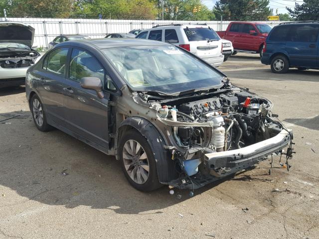 19XFA1F96BE021044 - 2011 HONDA CIVIC EXL 灰色 照片 1