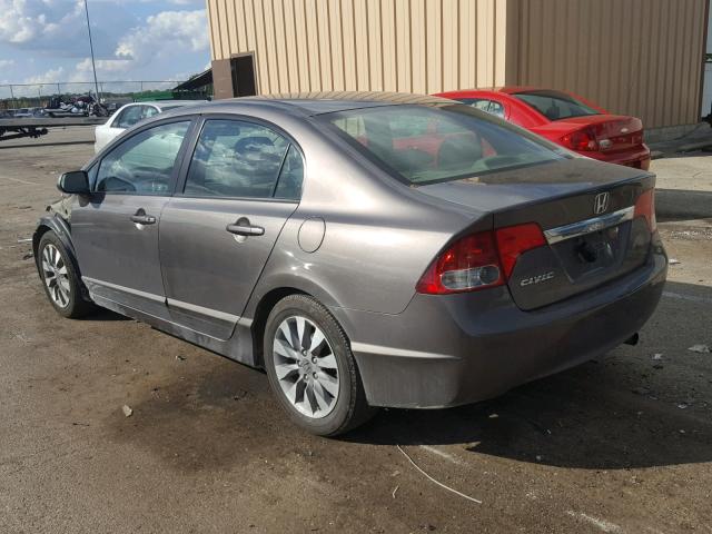 19XFA1F96BE021044 - 2011 HONDA CIVIC EXL 灰色 照片 3