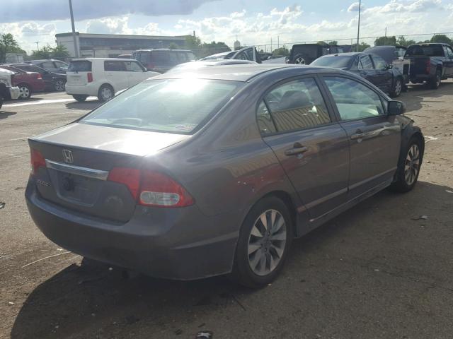 19XFA1F96BE021044 - 2011 HONDA CIVIC EXL 灰色 照片 4