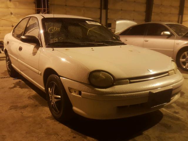 1B3ES47C7WD608348 - 1998 DODGE NEON HIGHL WHITE photo 1