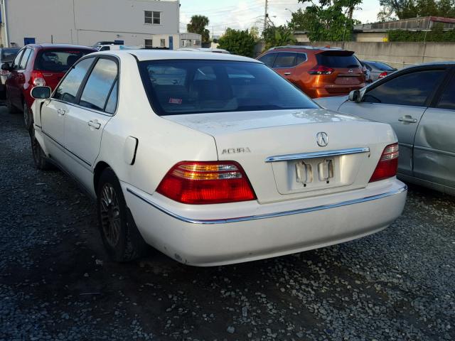 JH4KA9663YC009936 - 2000 ACURA 3.5RL WHITE photo 3