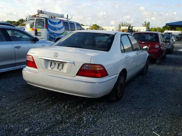 JH4KA9663YC009936 - 2000 ACURA 3.5RL WHITE photo 4