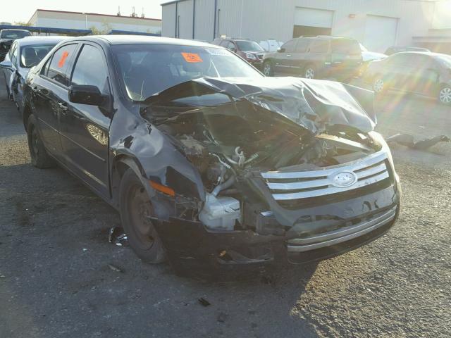 3FAFP07Z56R174008 - 2006 FORD FUSION SE BLACK photo 1