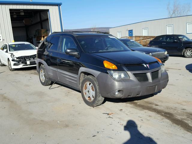 3G7DB03E31S546478 - 2001 PONTIAC AZTEK BLACK photo 1