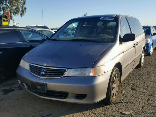 2HKRL1859YH619490 - 2000 HONDA ODYSSEY LX GRAY photo 2