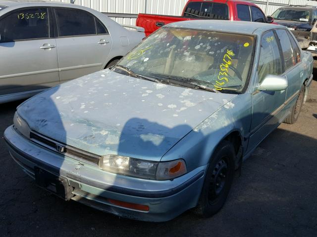 1HGCB765XNA043248 - 1992 HONDA ACCORD LX GREEN photo 2