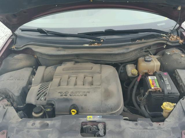 2A8GF78X28R649803 - 2008 CHRYSLER PACIFICA L 栗色 照片 7