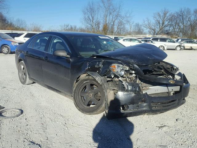 1G1ZB5E16BF288521 - 2011 CHEVROLET MALIBU LS BLACK photo 1