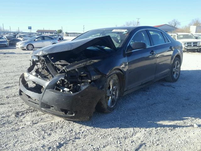 1G1ZB5E16BF288521 - 2011 CHEVROLET MALIBU LS BLACK photo 2