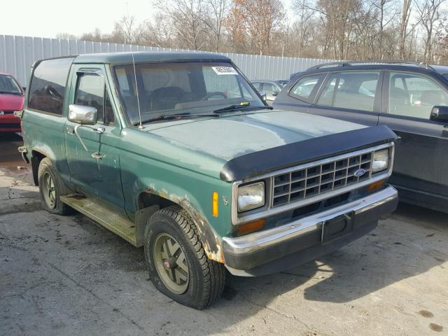 1FMCU14T5GUC20759 - 1986 FORD BRONCO II GREEN photo 1