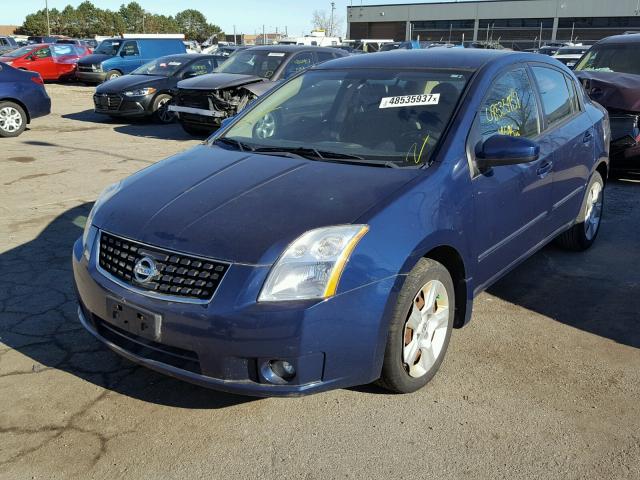 3N1AB61E98L652662 - 2008 NISSAN SENTRA 2.0 BLUE photo 2