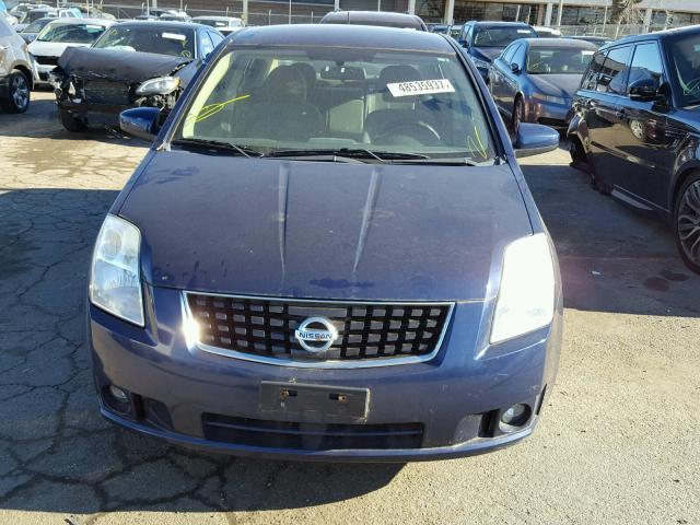 3N1AB61E98L652662 - 2008 NISSAN SENTRA 2.0 BLUE photo 9