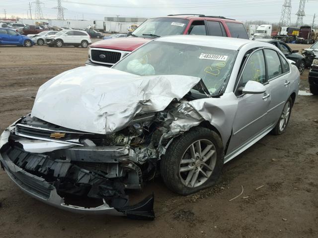 2G1WC5EM0B1164259 - 2011 CHEVROLET IMPALA LTZ SILVER photo 2