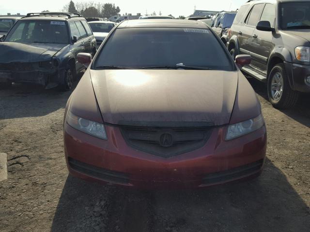 19UUA65596A049322 - 2006 ACURA 3.2TL RED photo 9