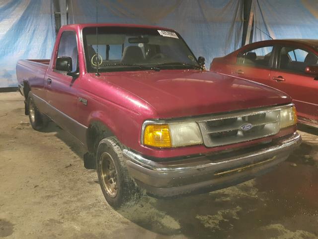 1FTCR10U5SPB15375 - 1995 FORD RANGER BURGUNDY photo 1