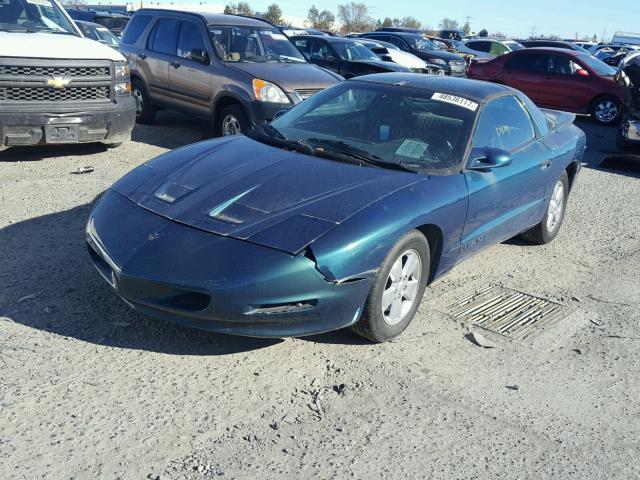 2G2FS22S2S2212550 - 1995 PONTIAC FIREBIRD GREEN photo 2