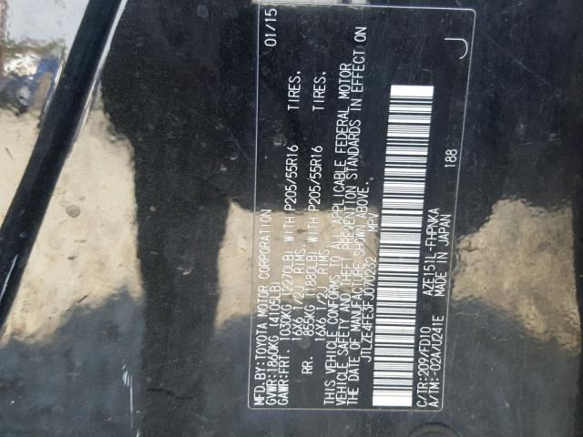 JTLZE4FE3FJ070232 - 2015 TOYOTA SCION XB Qara foto 10