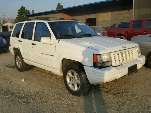 1J4GZ88Z6WC119775 - 1998 JEEP GRAND CHER WHITE photo 1