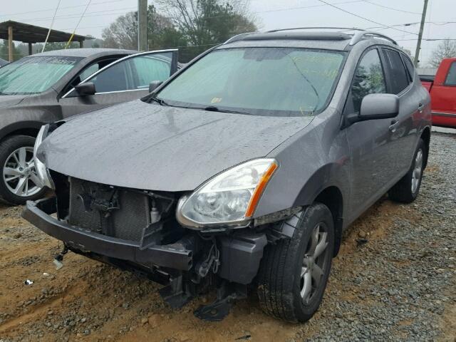 JN8AS58V38W132761 - 2008 NISSAN ROGUE S GRAY photo 2