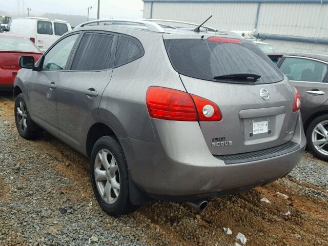 JN8AS58V38W132761 - 2008 NISSAN ROGUE S GRAY photo 3