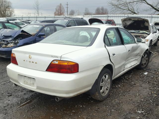 19UUA5676YA051204 - 2000 ACURA 3.2TL WHITE photo 4