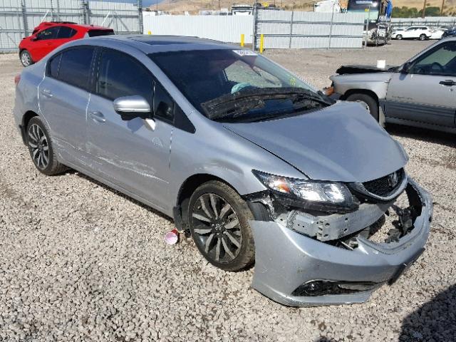 19XFB2F99EE050643 - 2014 HONDA CIVIC EXL 银色 照片 1