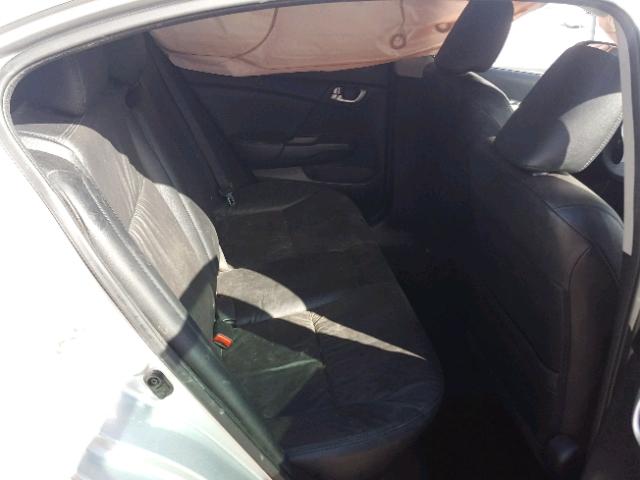19XFB2F99EE050643 - 2014 HONDA CIVIC EXL 银色 照片 6